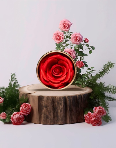 3d gül allık